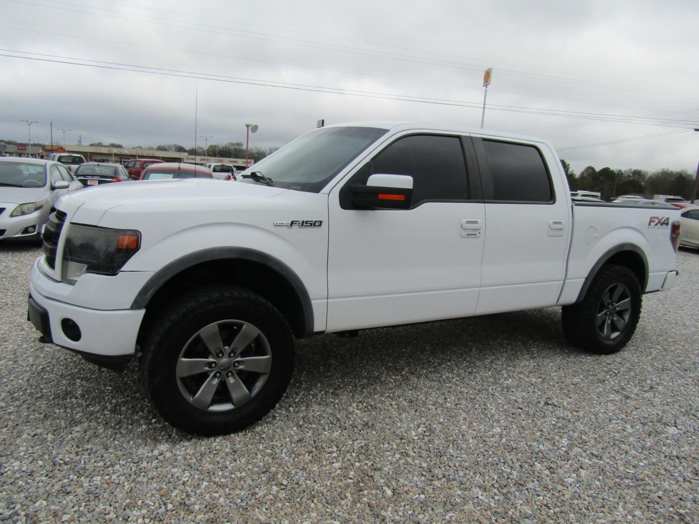 2014 White Ford F-150 XL SuperCrew 5.5-ft. Bed 4WD (1FTFW1EF9EK) with an 5.0L V8 engine, Automatic transmission, located at 15016 S Hwy 231, Midland City, AL, 36350, (334) 983-3001, 31.306210, -85.495277 - Photo#2